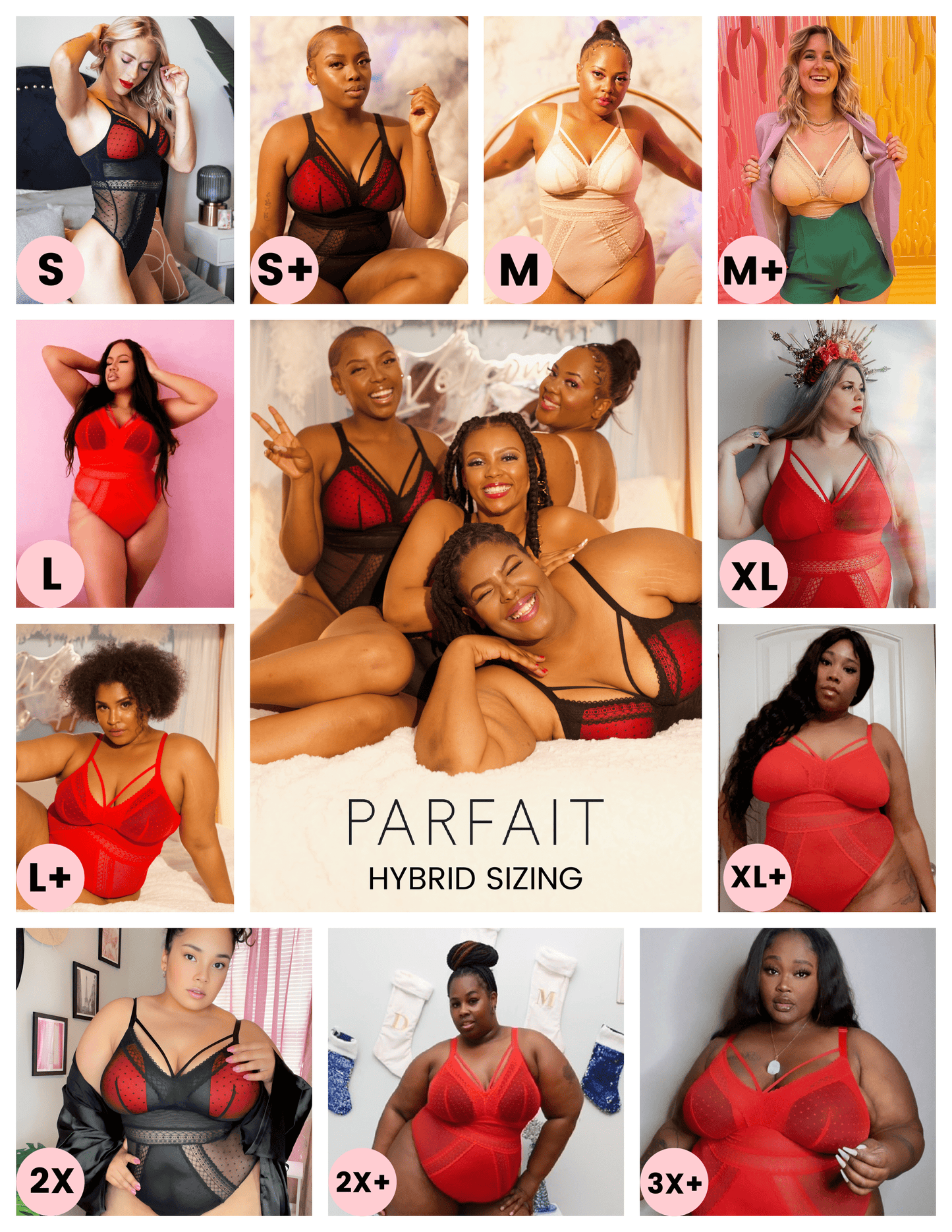 Mia Dot P6017 Women's Sexy Wire-free Bodysuit Lingerie - Racing Red