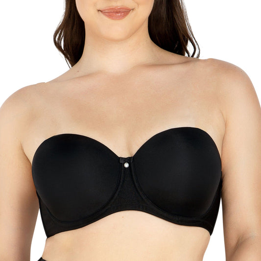 Elise P60915 Full Busted Strapless Bra - Black
