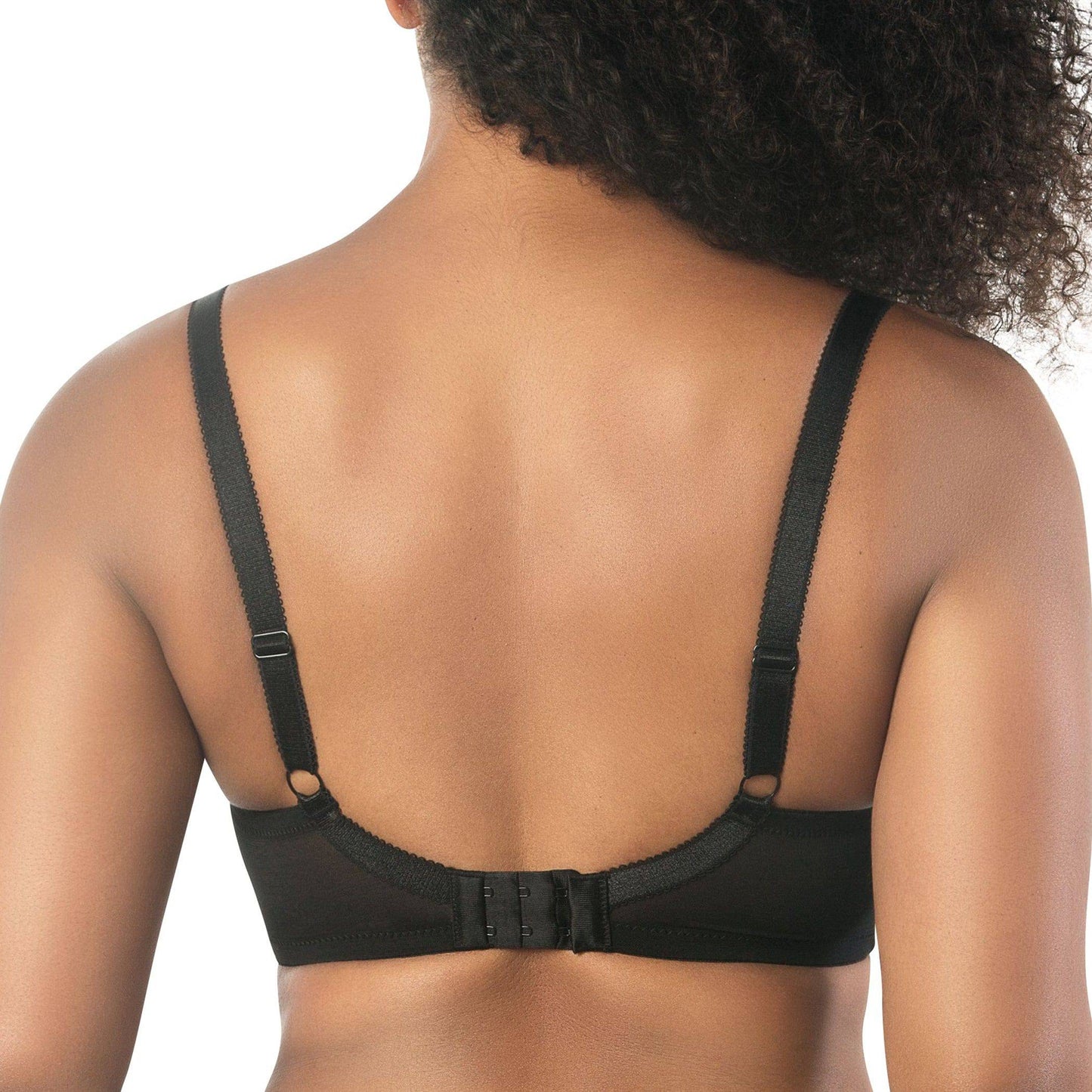 Charlotte 6901 Women's Full Busted and Full Figured Sexy Padded Bra - Black