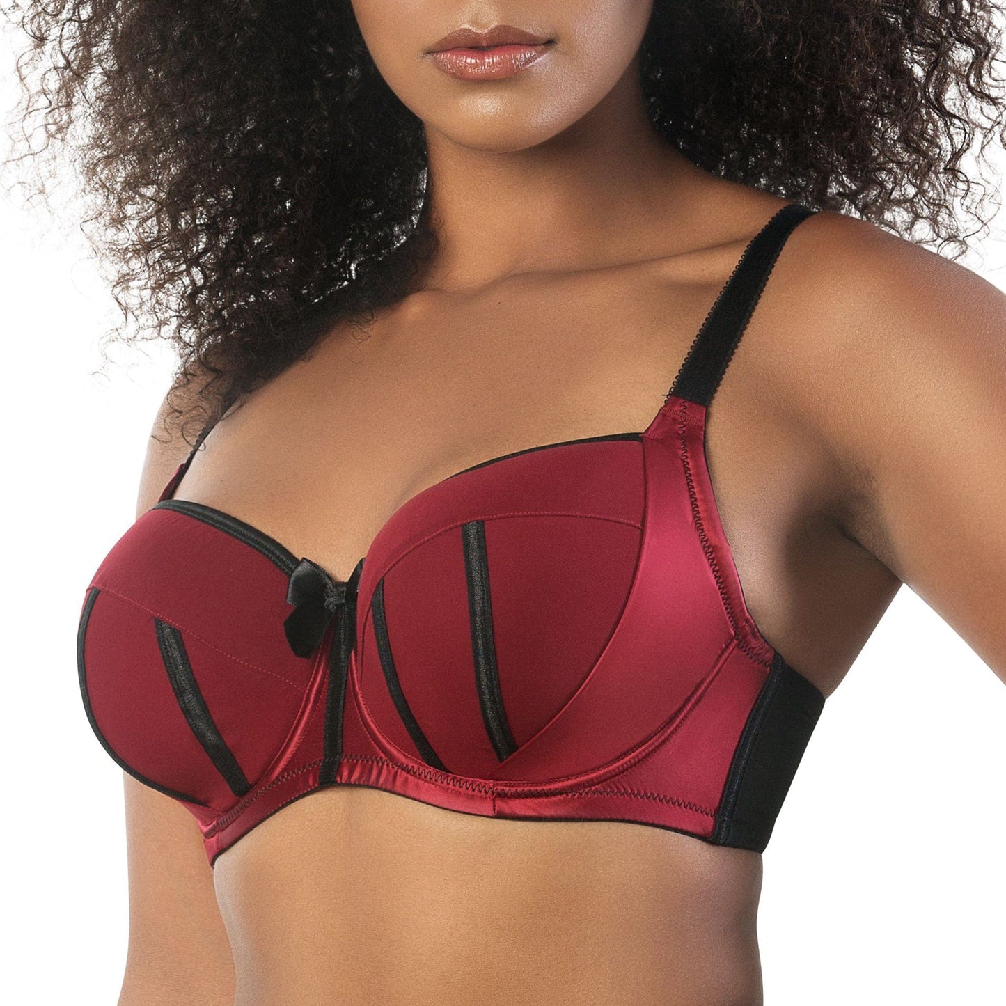 Charlotte 6901 Women's Full Busted and Full Figured Sexy Padded Bra - Rio Red