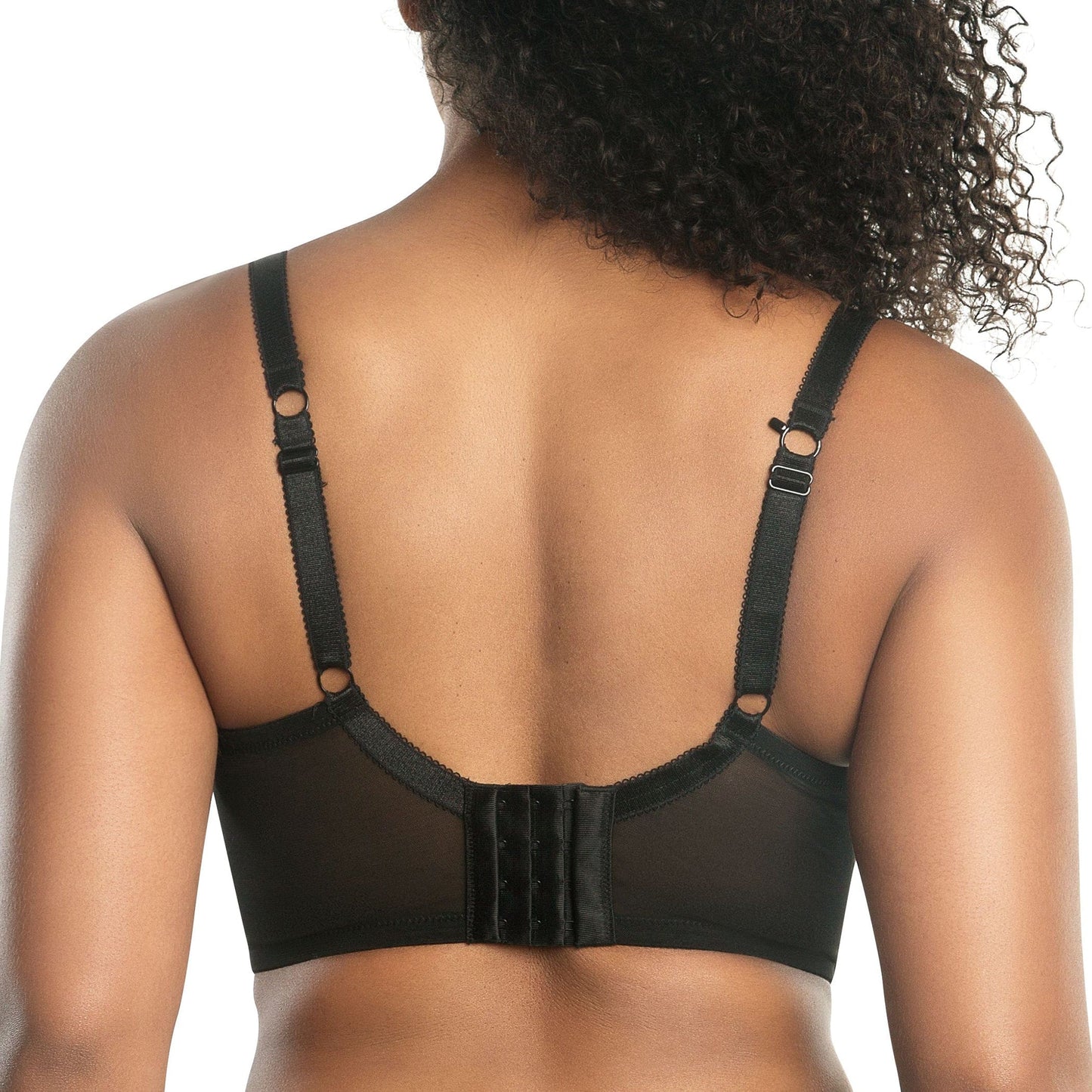 Charlotte Longline 6977 Women's Full Bust Padded Bra  - Black Dot