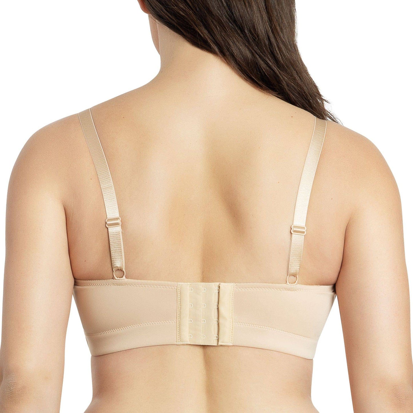 Erika P58611 Women Full Bust Smooth Seamless Wire-Free Nursing Bra - Bare