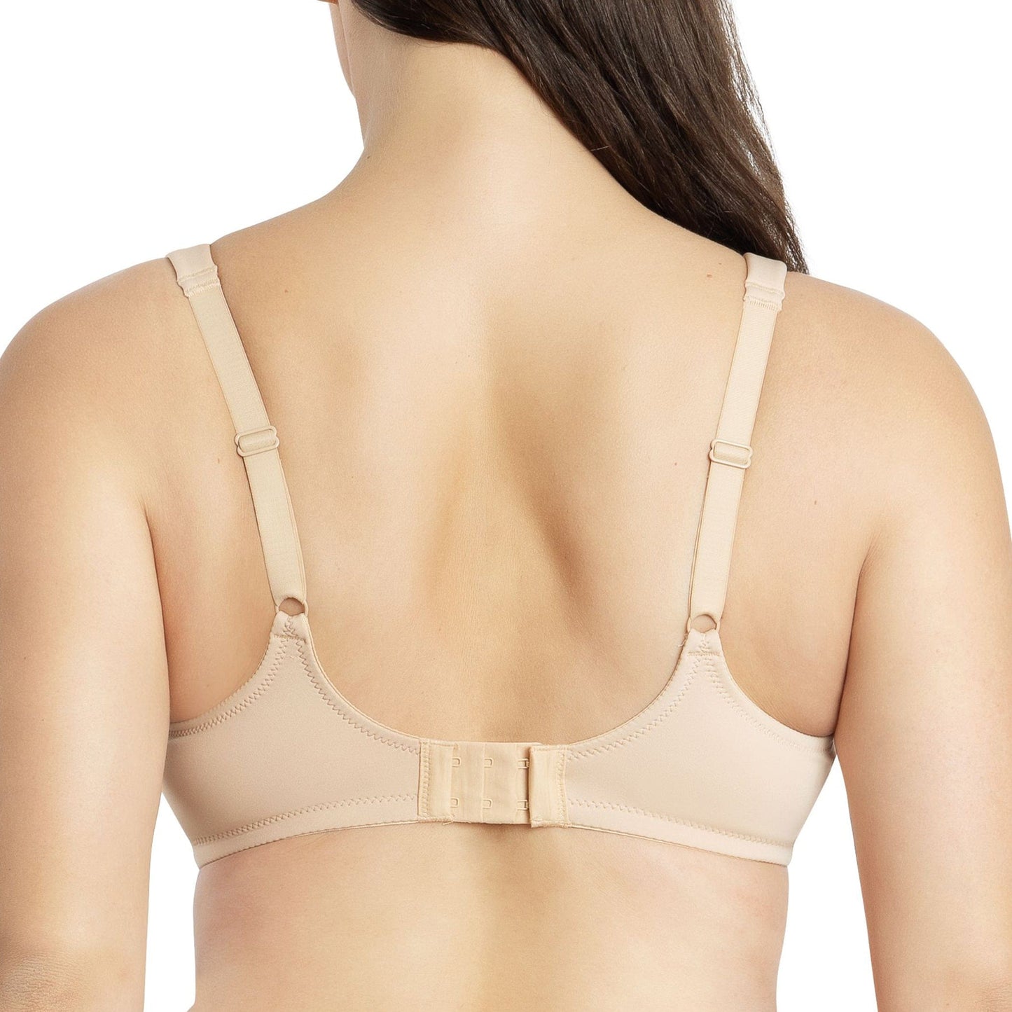 Erika P58622 Women's Unlined Seamless Smooth Nude Wire Bra - Bare