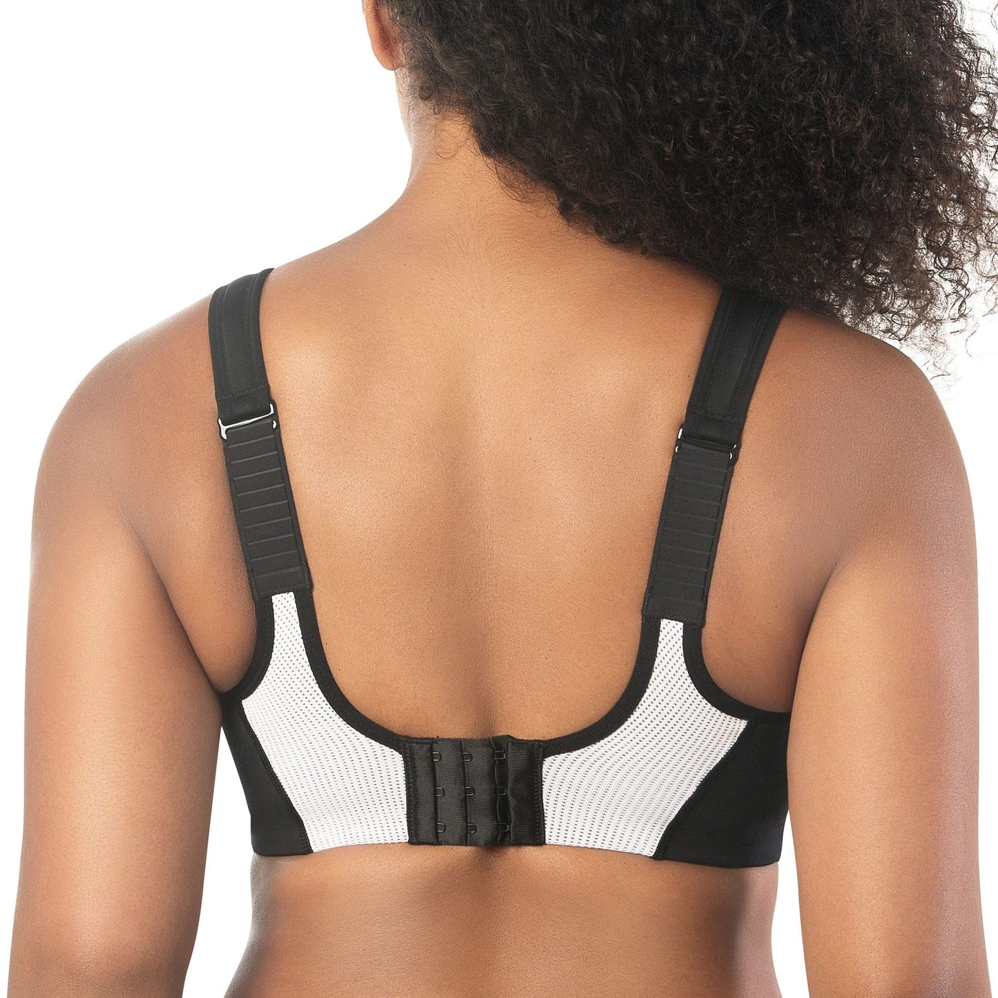 Women's Dynamic P5541 Full Bust Bounce Control Sports Bra  - Black