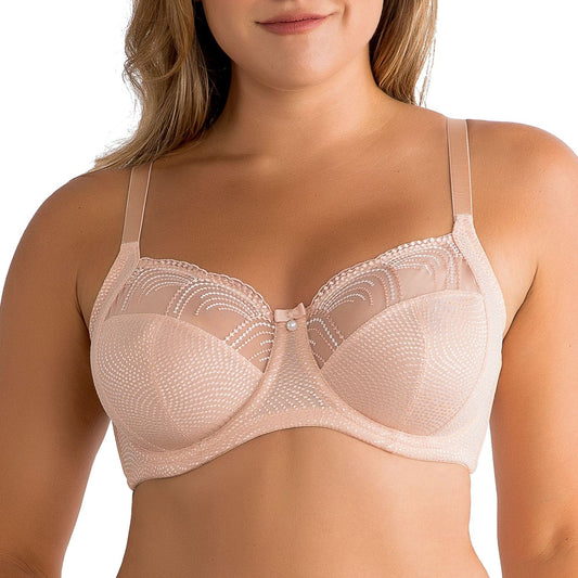 Pearl P60923 Women's Unlined Full Busted Bra - Cameo Rose