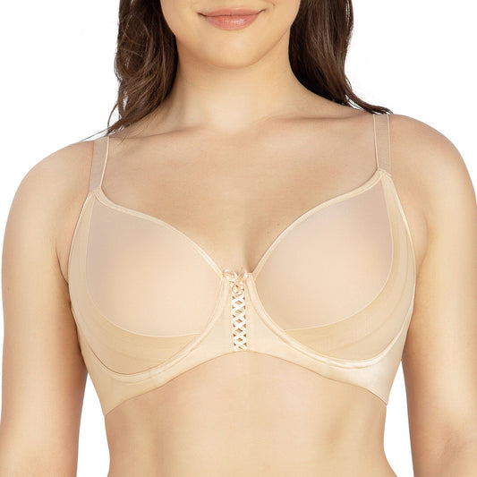 Shea P6061 Women's Spacer T-shirt Full Busted Bra - Bare