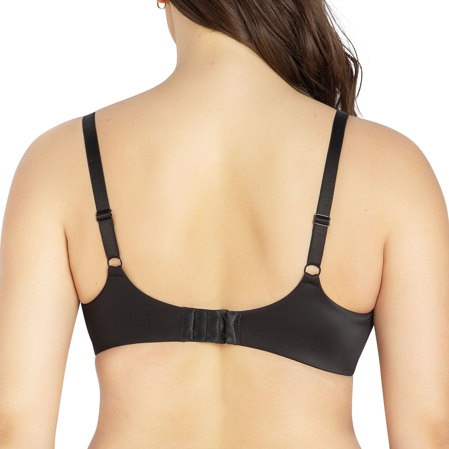 Shea P6061 Women's Spacer T-shirt Full Busted Bra - Black