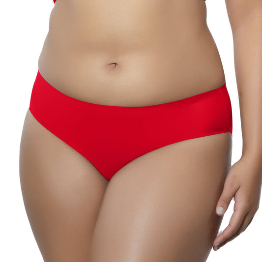 Bonded Hipster PP505 with No Visible Panty Lines  - Racing Red