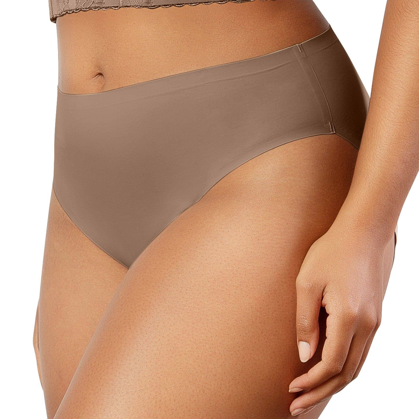 Bonded French Cut PP5031 Body Smoothing  Panties with No Visible Panty Lines  - Mid Nude
