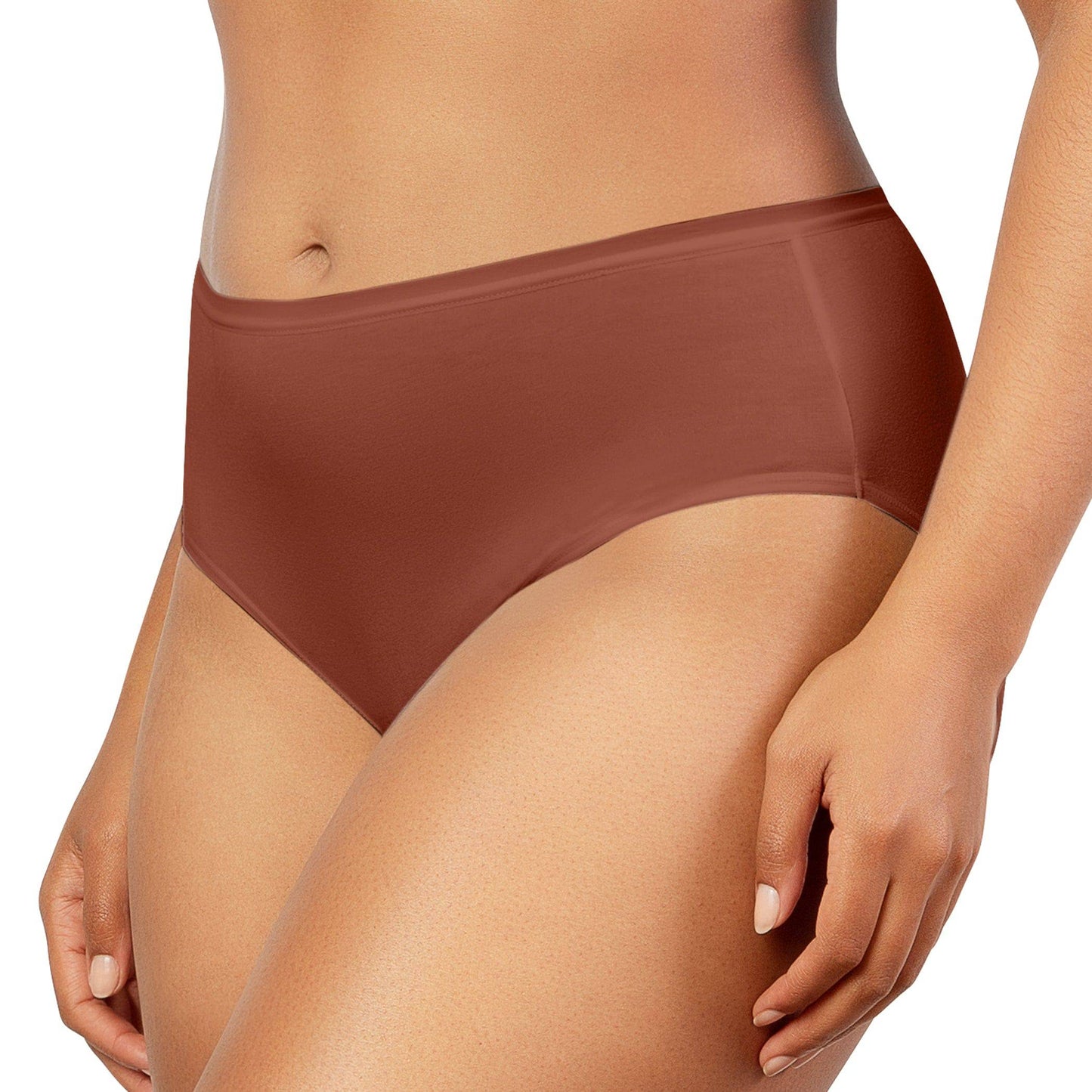 Cozy Brief PP5032 Cotton Like Fabric Full Coverage  - Spice