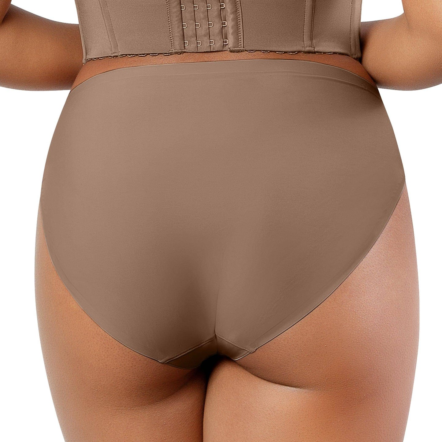 Bonded French Cut PP5031 Body Smoothing  Panties with No Visible Panty Lines  - Mid Nude