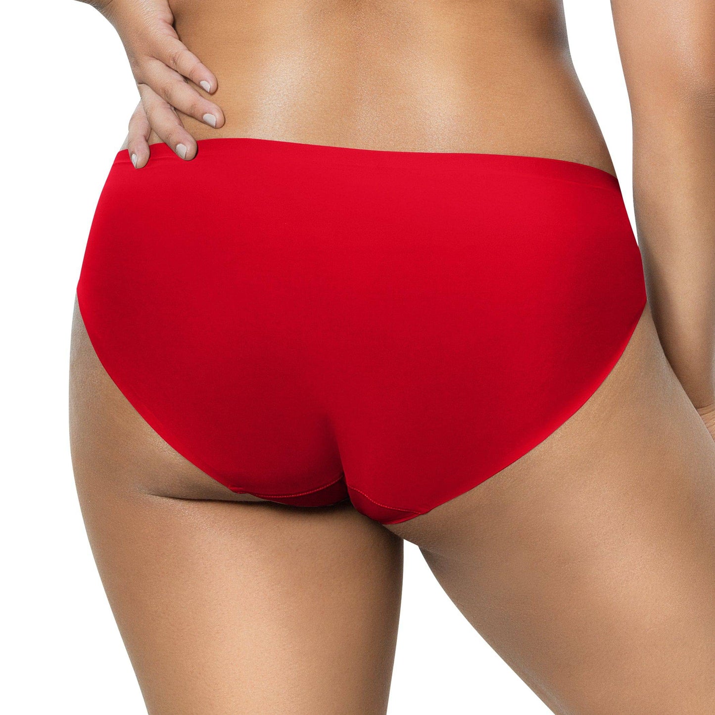Bonded Hipster PP505 with No Visible Panty Lines  - Racing Red