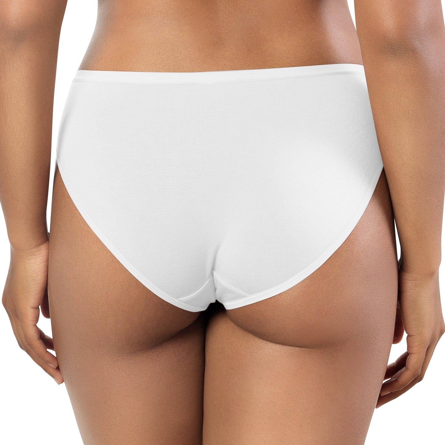 Cozy Hipster PP504 Cotton Like fabric Full Coverage  - Pearl white