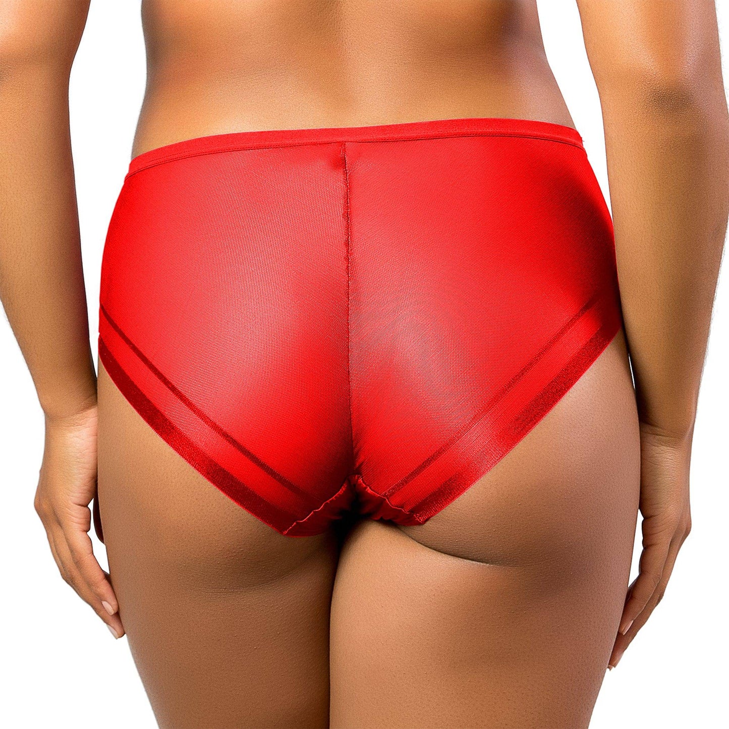 Shea Full Coverage Brief P60632 - Racing Red