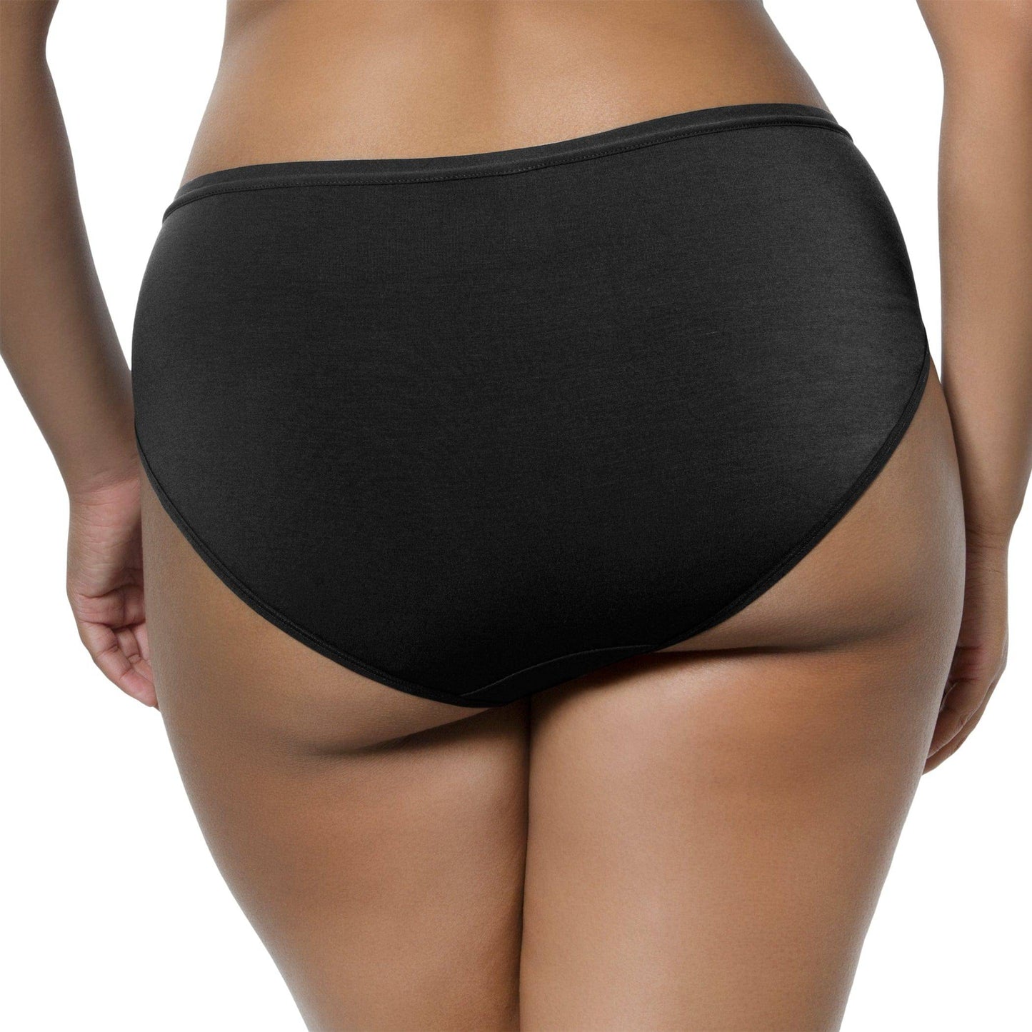 Cozy Hipster PP504 Cotton Like fabric Full Coverage  - Black